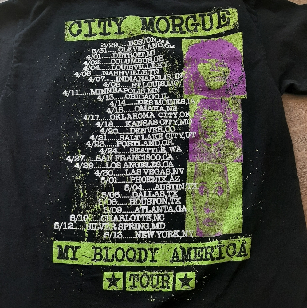 City Morgue My Bloody American Tour - image 3